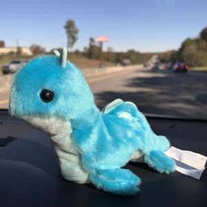 Build A Bear MINI Beans Nessie Loch Ness Snuggly Sea Monster EUC BAB